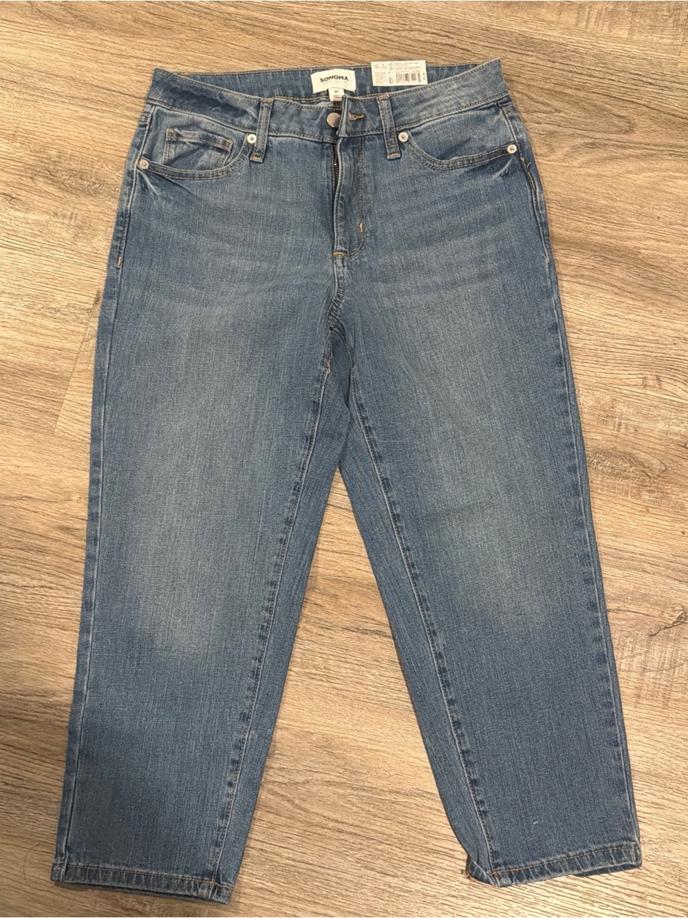 NWT Sonoma Goods for Life Straight-Leg Petite Jeans